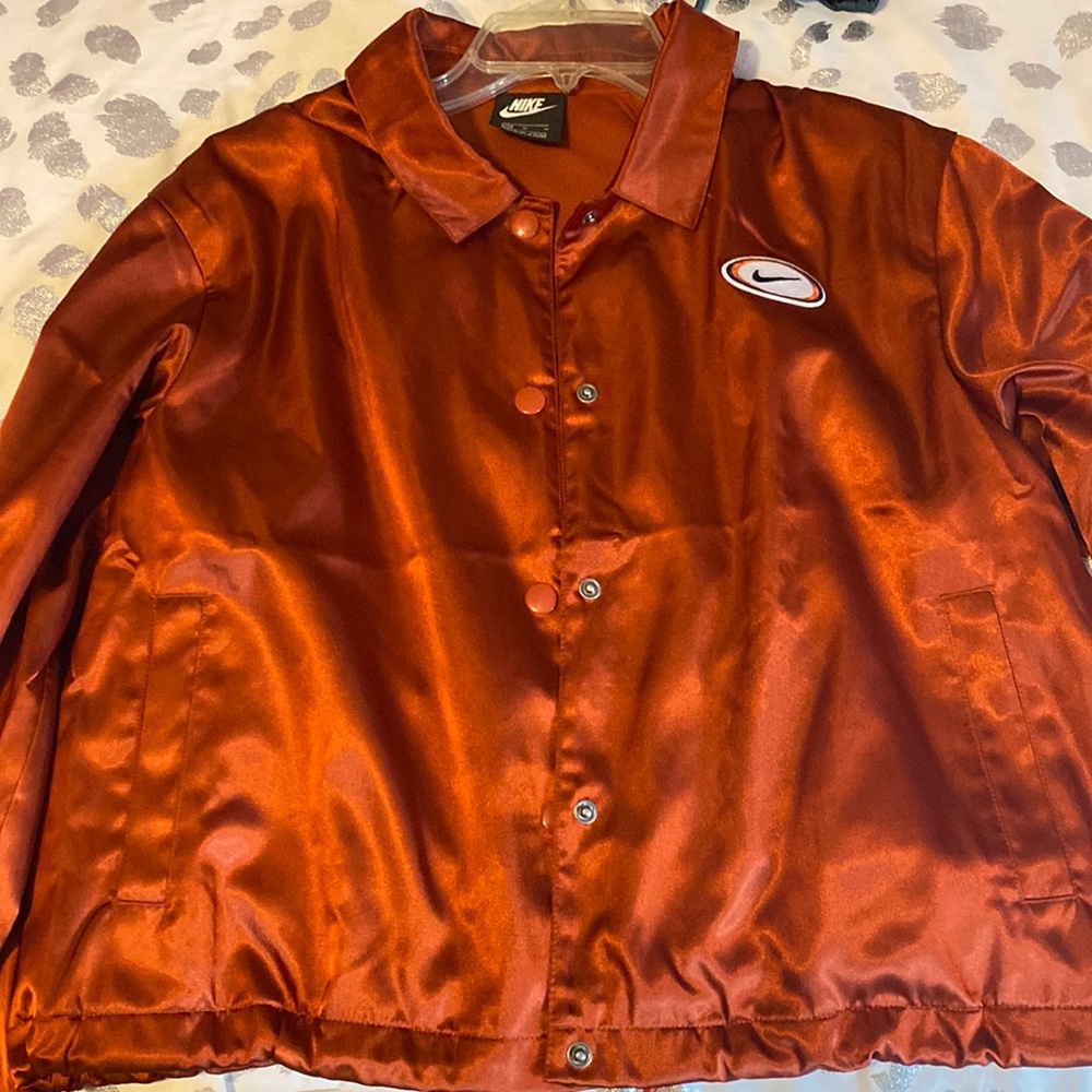 NIKE jacket in satin material